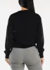 Black Long Sleeve Knitted Sweater "Bliss" sold by Moda