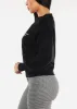 Black Long Sleeve Knitted Sweater "Bliss" sold by Moda