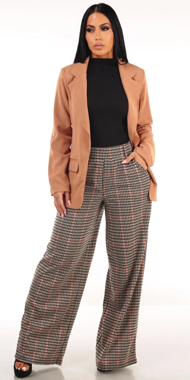 Blazer Black Plaid Pants Trio sold by Moda
