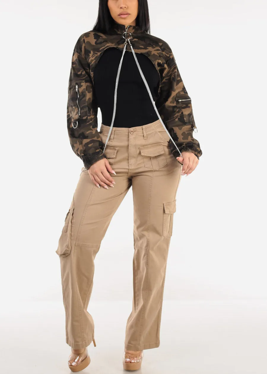 Black Mock Neck Ribbed Sweater Top sold by Moda product image thumbnail 2