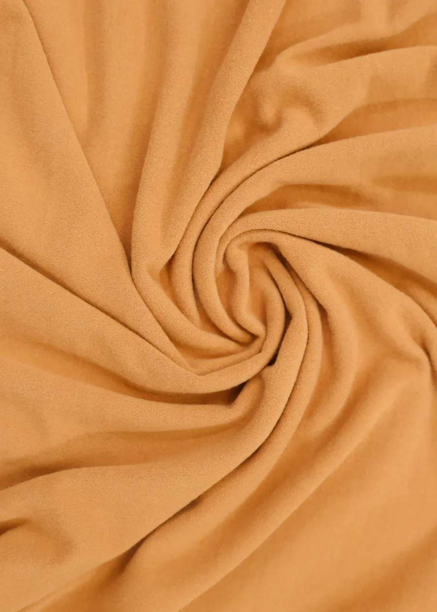 Long Sleeve Mock Neck Ruched Top Taupe sold by Moda product image thumbnail 5