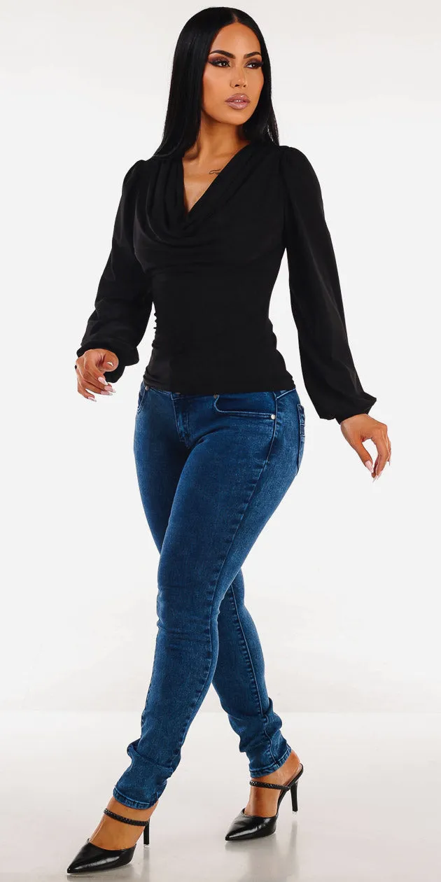 Black Butt Lift Skinnies Set sold by Moda