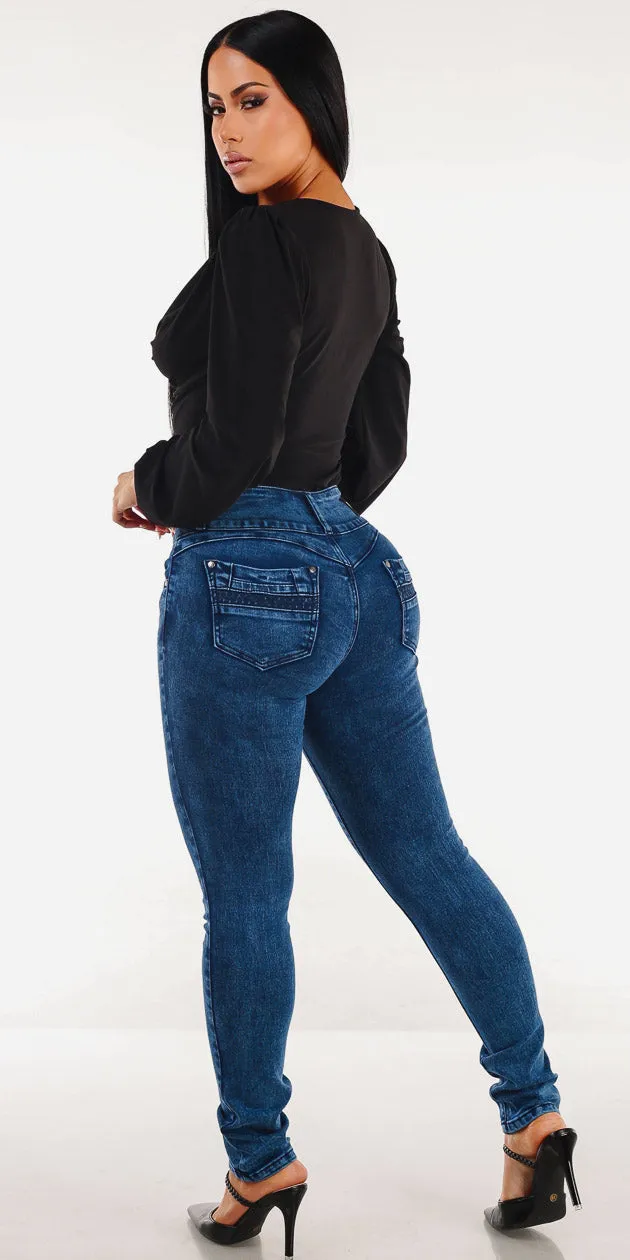 Black Butt Lift Skinnies Set sold by Moda product image thumbnail 2