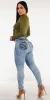 Olive Butt Lift Skinnies Look sold by Moda