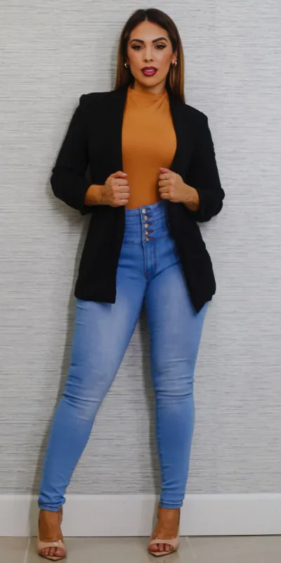 Black Butt Lift Skinnies Trio sold by Moda