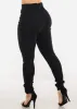 Super High Waist Stretch Skinny Jeans Black sold by Moda