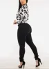 Super High Waist Stretch Skinny Jeans Black sold by Moda