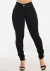 Super High Waist Stretch Skinny Jeans Black sold by Moda