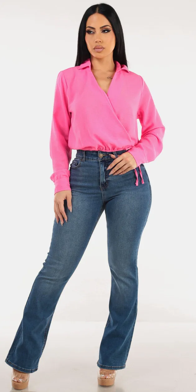 Linen Butt Lift Bootcut Combo sold by Moda