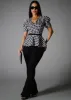 Super High Waist Black Bootcut Jeans w Back Pocket Design sold by Moda