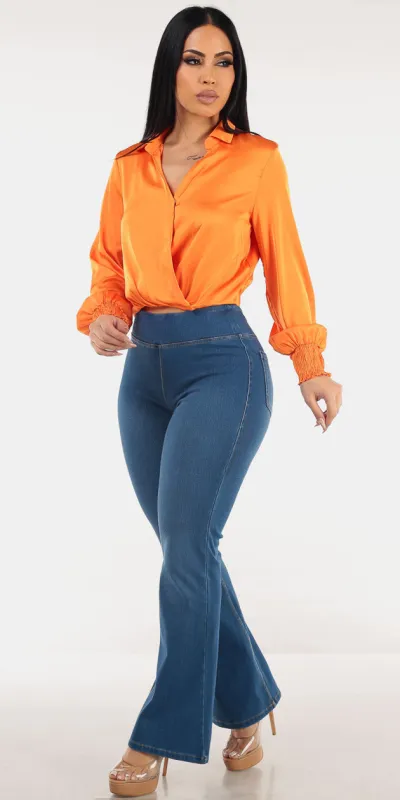 Satin Butt Lift Pants Combo sold by Moda