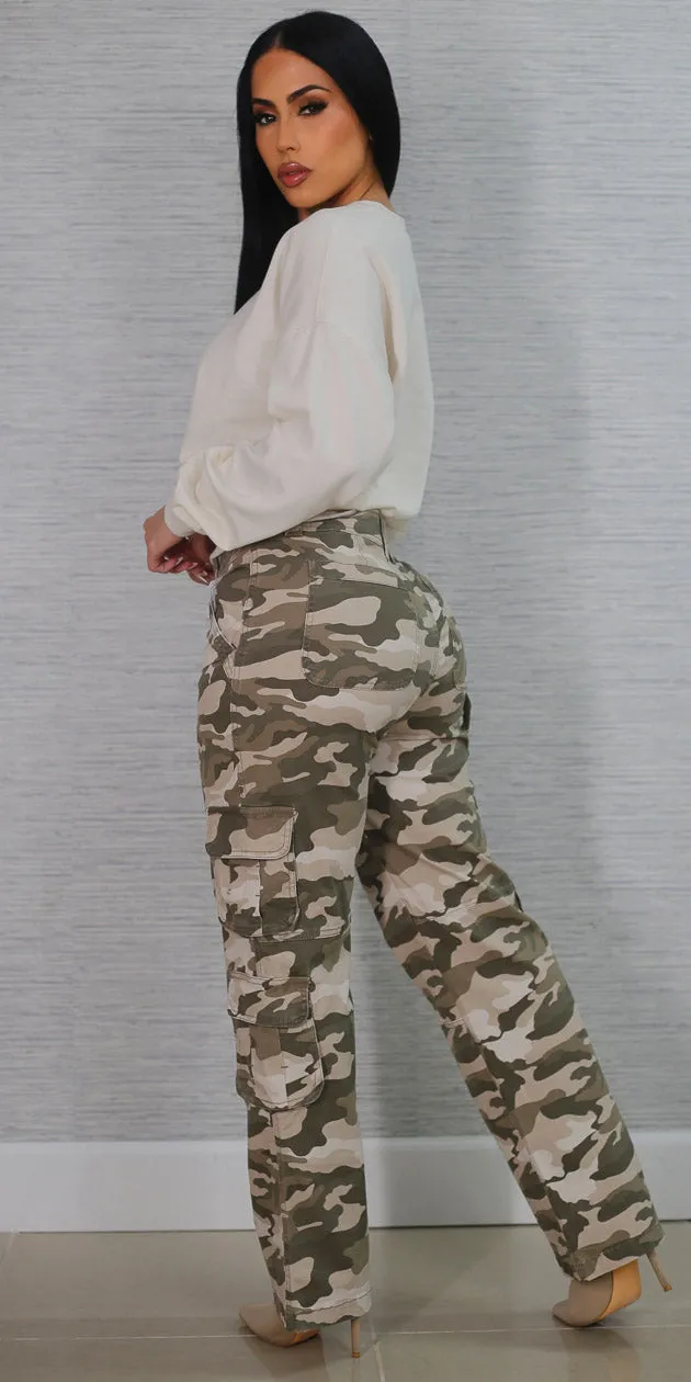 Camo Butt Lift Denim Set sold by Moda product image thumbnail 2