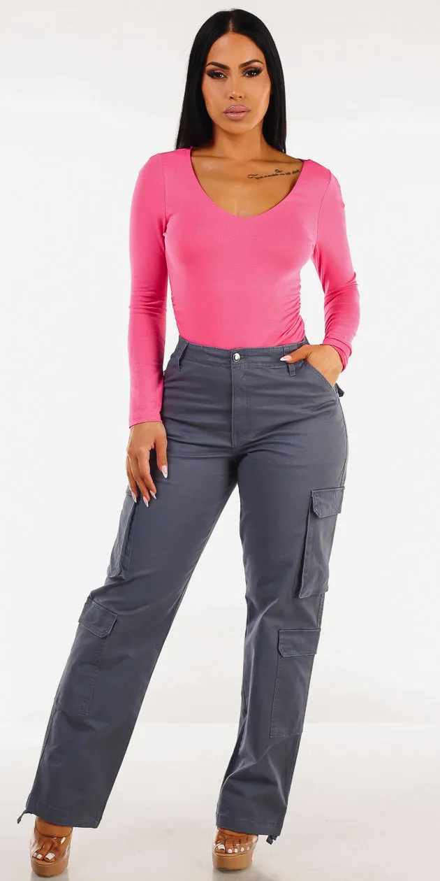 Pink Cargo Jeans Set sold by Moda