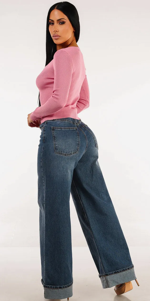 Pink Cotton Denim Set sold by Moda product image thumbnail 2