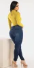 Lime Butt Lift Denim Outfit sold by Moda
