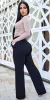 Pleather Black Dressy Pants Trio sold by Moda