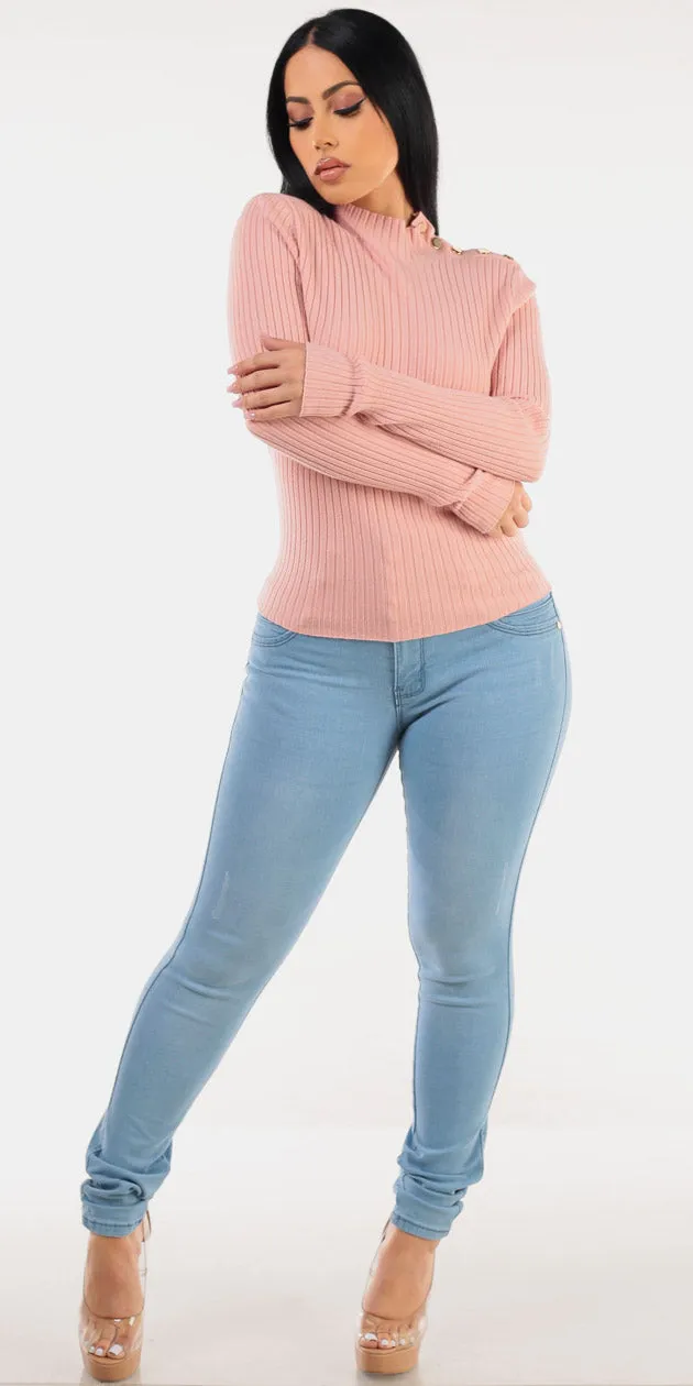 Pink Butt Lift Denim Set sold by Moda