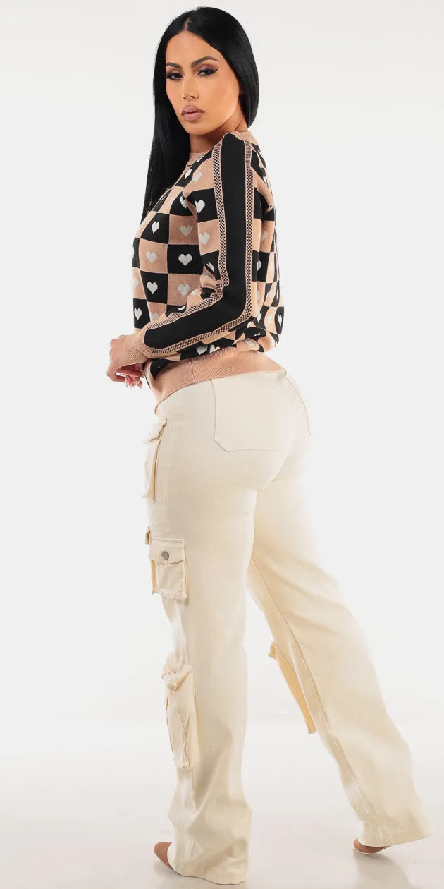 Printed Cargo Denim Outfit sold by Moda product image thumbnail 2