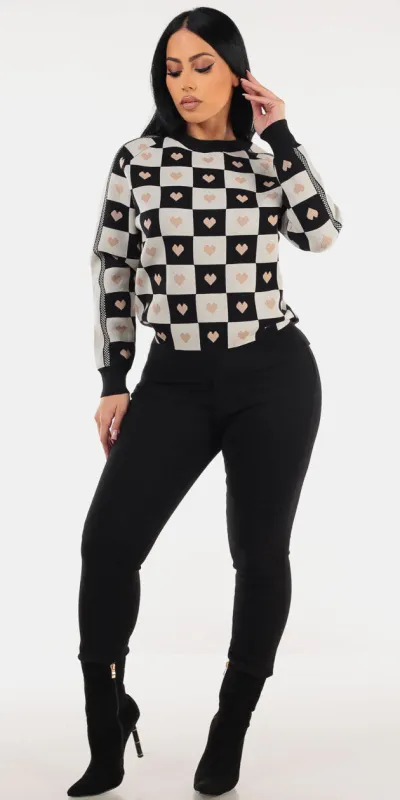 Printed Black Skinnies Combo sold by Moda