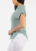Casual Short Sleeve Button Up Shirt Sage sold by Moda