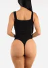 Sleeveless Sweetheart Neckline Ribbed Bodysuit Black sold by Moda