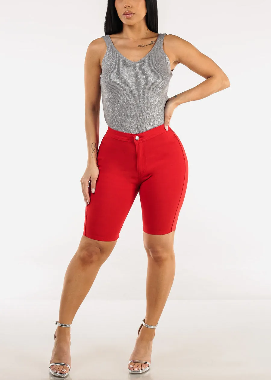 Sleeveless Metallic Vneck Knitted Top Silver sold by Moda product image thumbnail 4