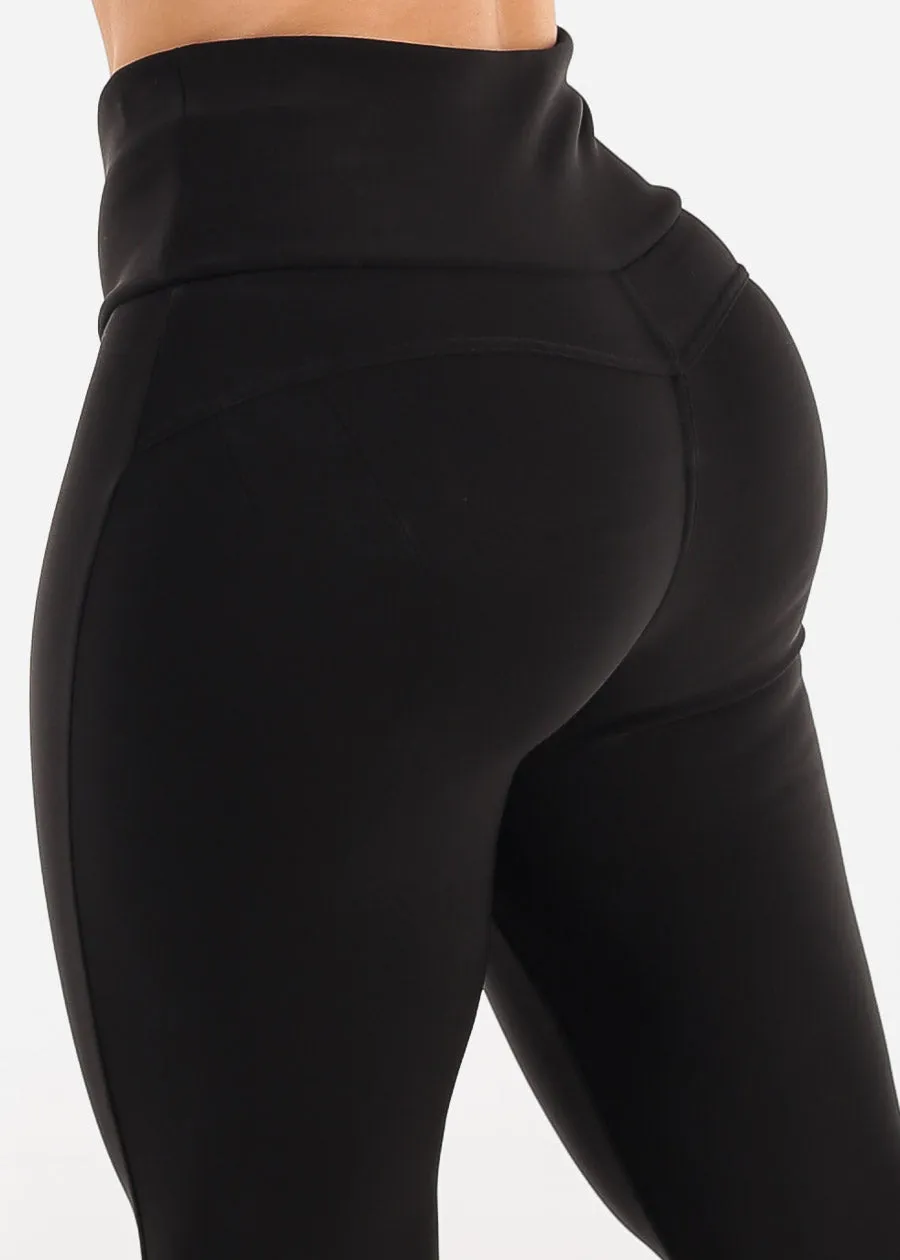 Butt Lift Stretchy High Waist Dressy Bootcut Pants Black sold by Moda product image thumbnail 5