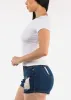 Short Sleeve Boat Neckline Stretch Top White sold by Moda