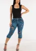 Sleeveless Square Neck Ribbed Top Black sold by Moda