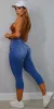 Sleeveless Butt Lift Capris Combo sold by Moda