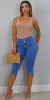Nude Butt Lift Capris Outfit sold by Moda