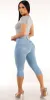 Vneck Butt Lift Capris Look sold by Moda