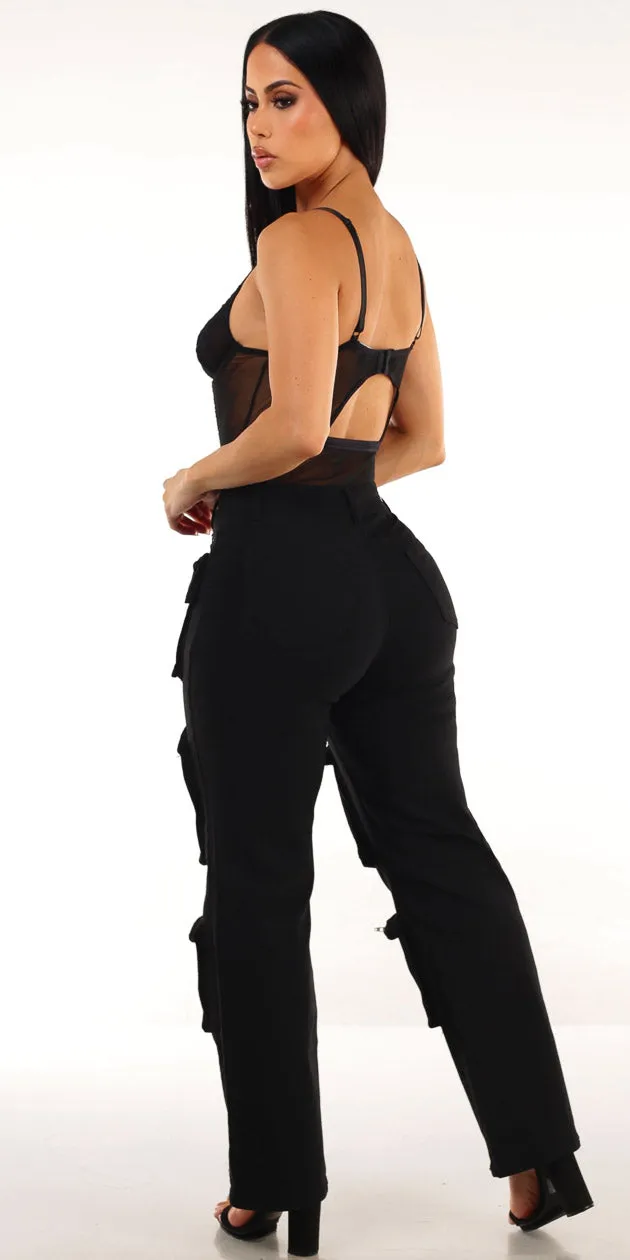 Sleeveless Cargo Pants Set sold by Moda product image thumbnail 2