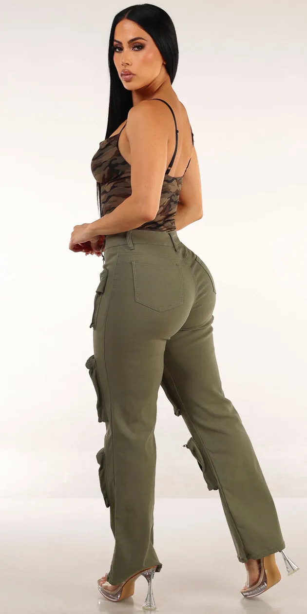 Camo Cargo Pants Set sold by Moda product image thumbnail 2