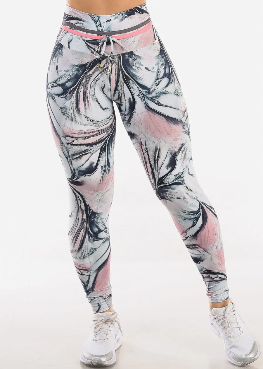 MADE IN BRAZIL Butt Lift Scrunch Leggings Marble Rose sold by Moda product image thumbnail 2