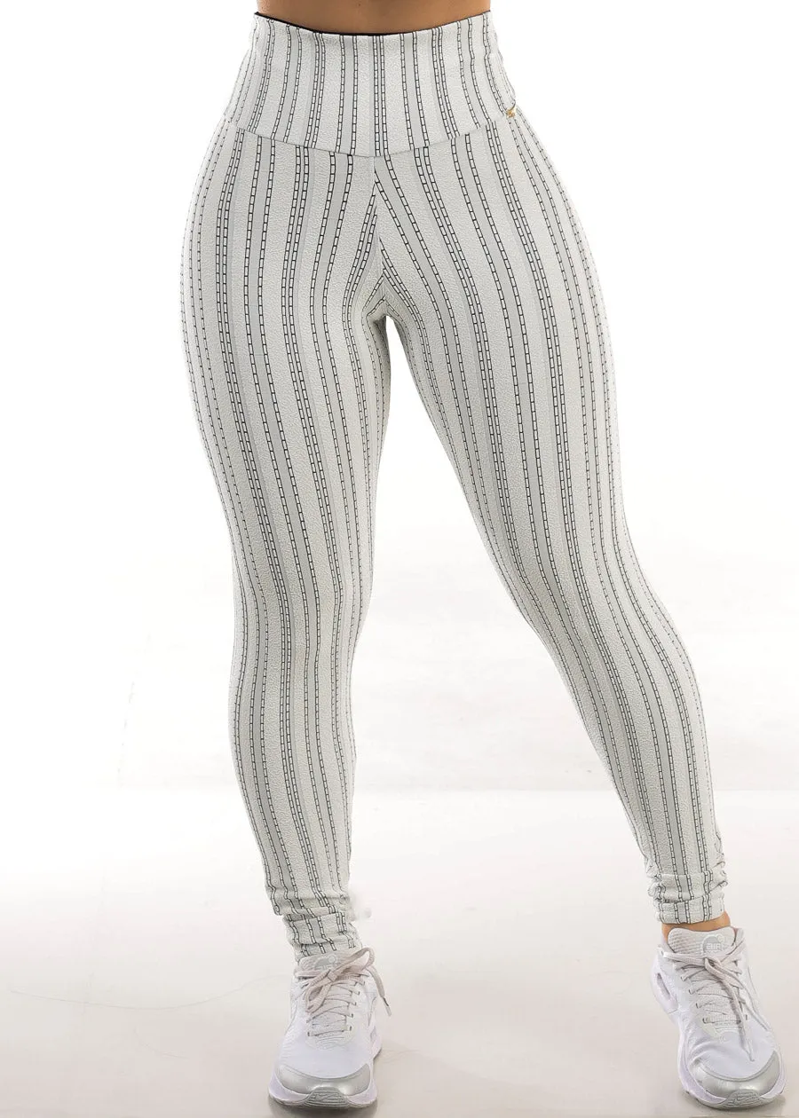 MADE IN BRAZIL Butt Lift Scrunch Leggings Printed Ivory sold by Moda product image thumbnail 2