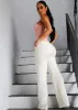 Butt Lift Formal Straight Dress Pants Ivory sold by Moda
