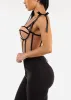 Sleeveless Tie Up Corset Bustier Cami Top Nude sold by Moda