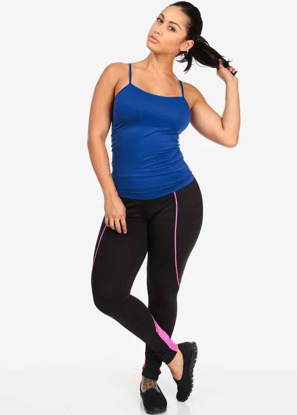 One Size Spaghetti Strap Seamless Top (Royal Blue) sold by Moda product image thumbnail 3