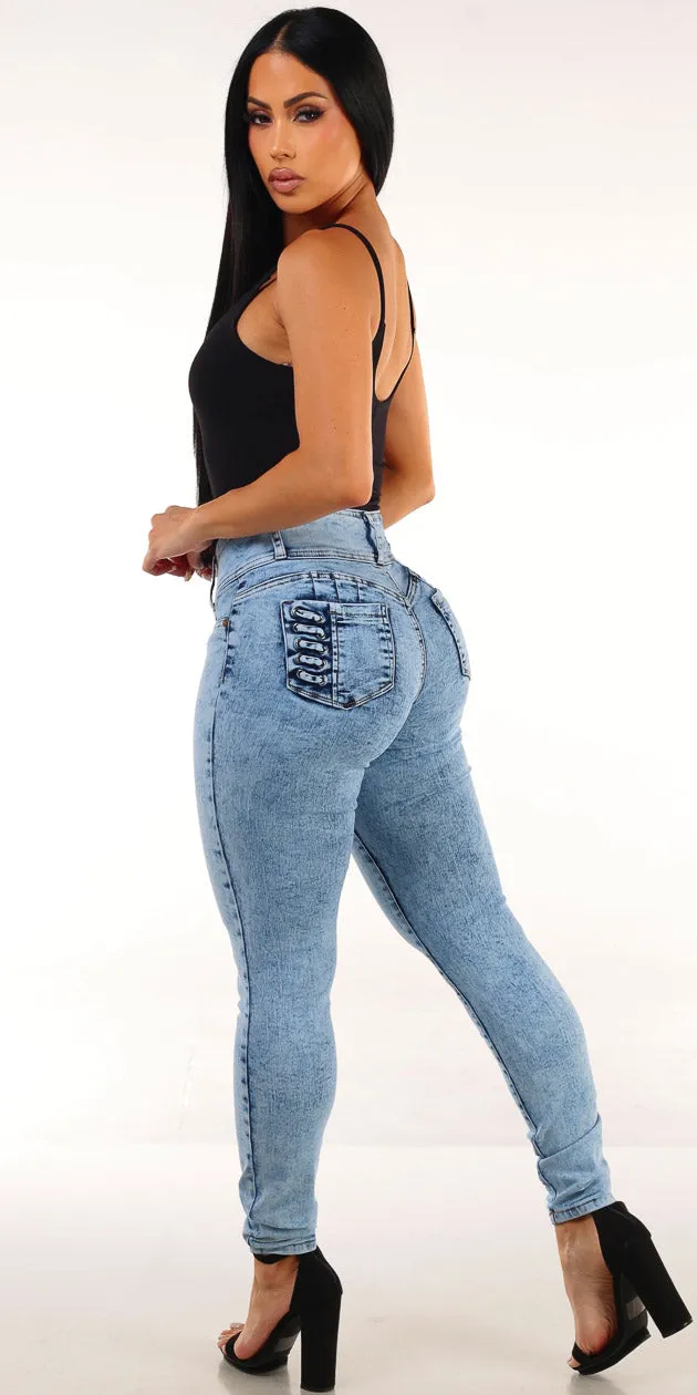 Sleeveless Butt Lift Skinnies Set sold by Moda product image thumbnail 2