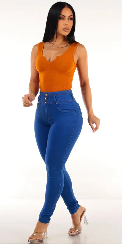 Sleeveless Levantacola Skinnies Combo sold by Moda