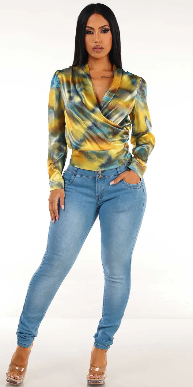 Printed Levantacola Skinnies Set sold by Moda