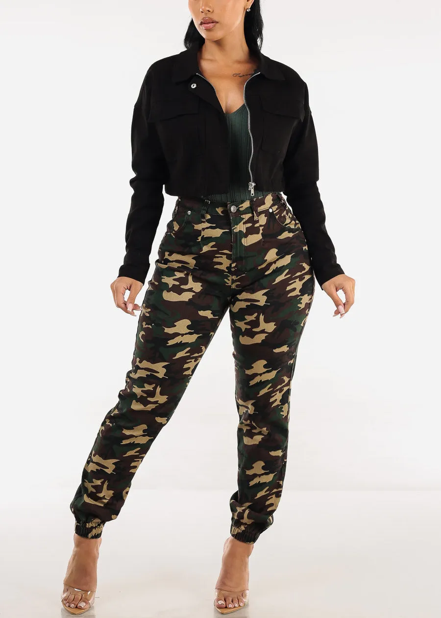 Sleeveless Vneck Knitted Stretch Top Green sold by Moda product image thumbnail 2