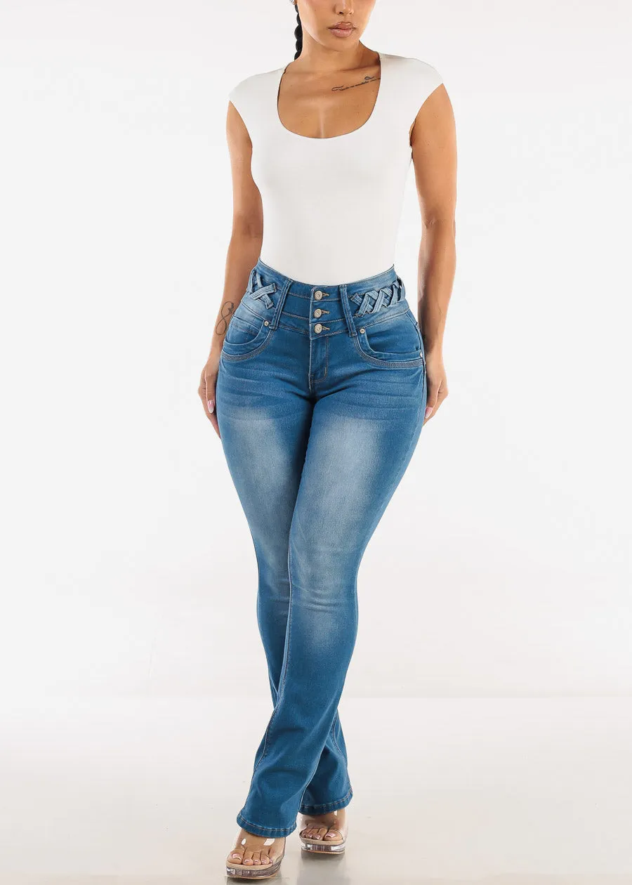 White Sleeveless Scoop Neck Stretch Top sold by Moda product image thumbnail 5