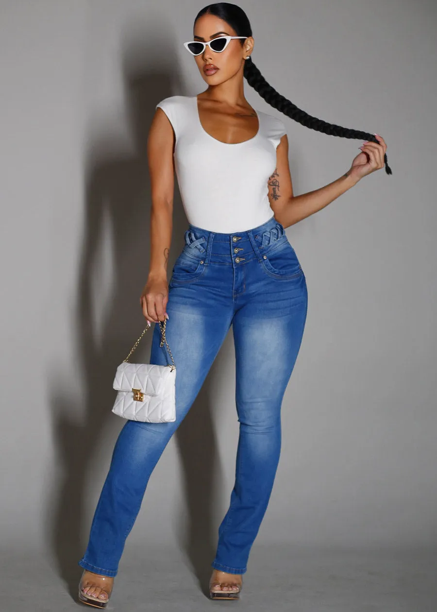 White Sleeveless Scoop Neck Stretch Top sold by Moda product image thumbnail 2