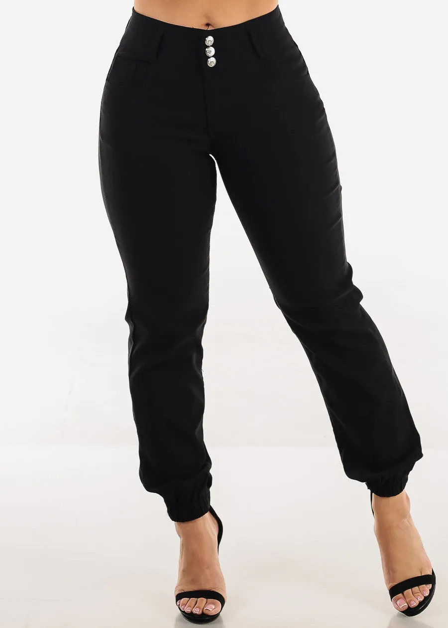 MX JEANS Butt Lift Hyper Stretch Jogger Pants Black sold by Moda product image thumbnail 5