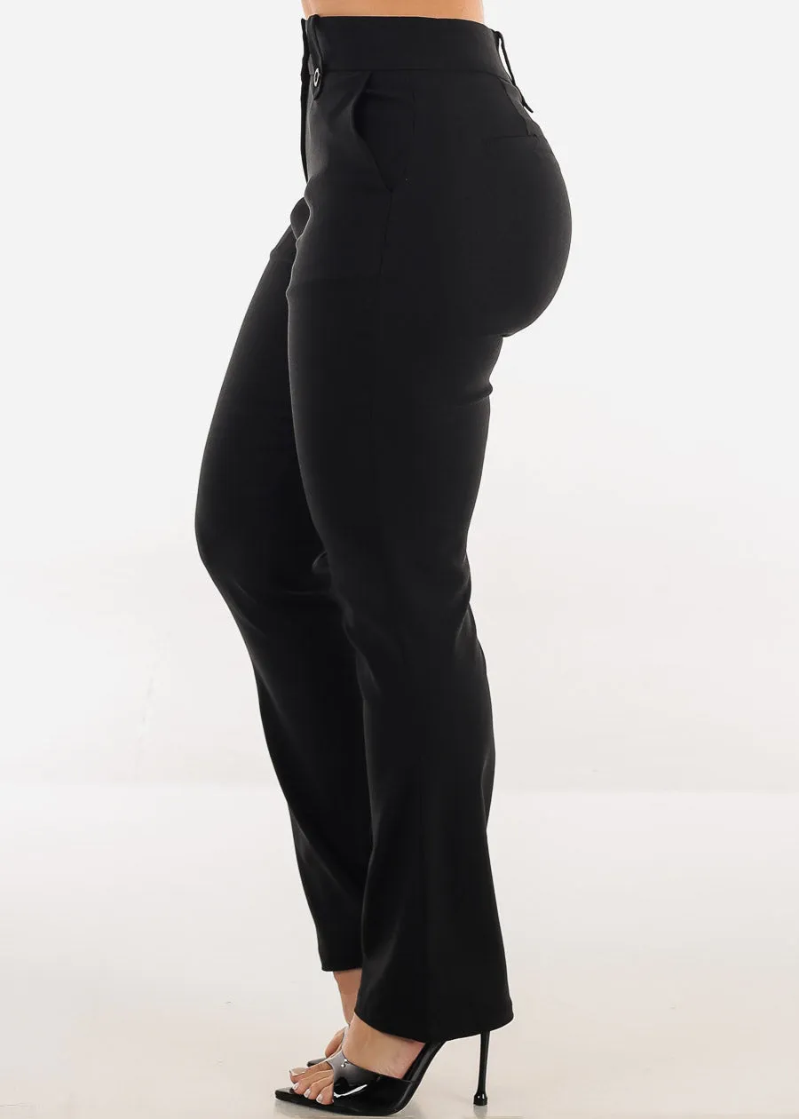 Butt lift Super High Waist Black Stretchy Bootcut Dress Pants sold by Moda product image thumbnail 4