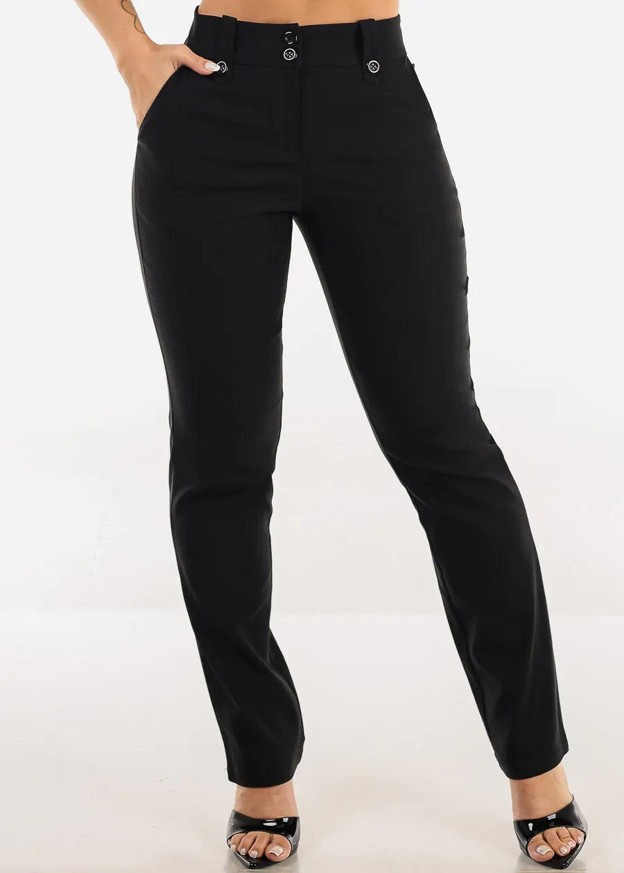 Butt lift Super High Waist Black Stretchy Bootcut Dress Pants sold by Moda product image thumbnail 3