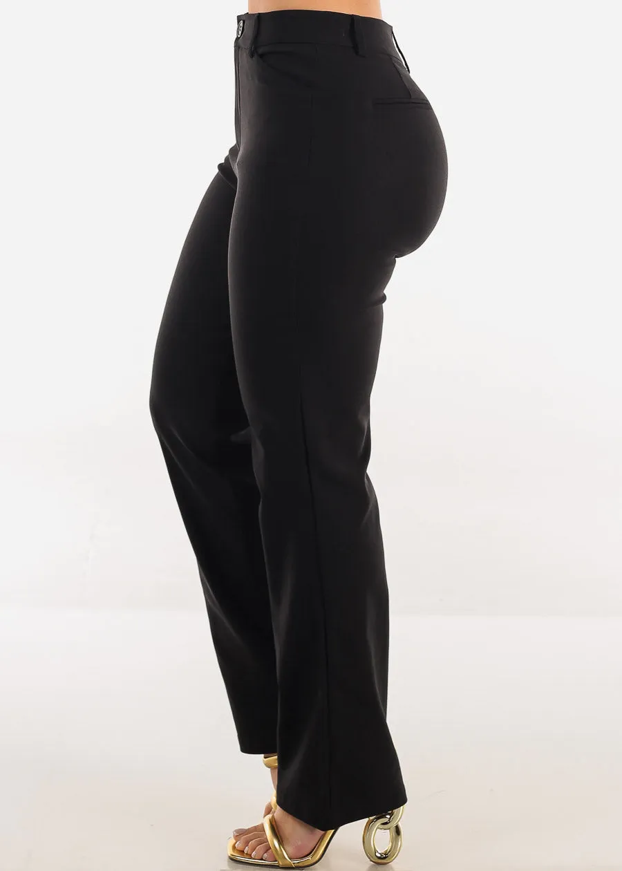 Butt lift Super High Waist Stretch Bootcut Dress Pants Black sold by Moda product image thumbnail 4