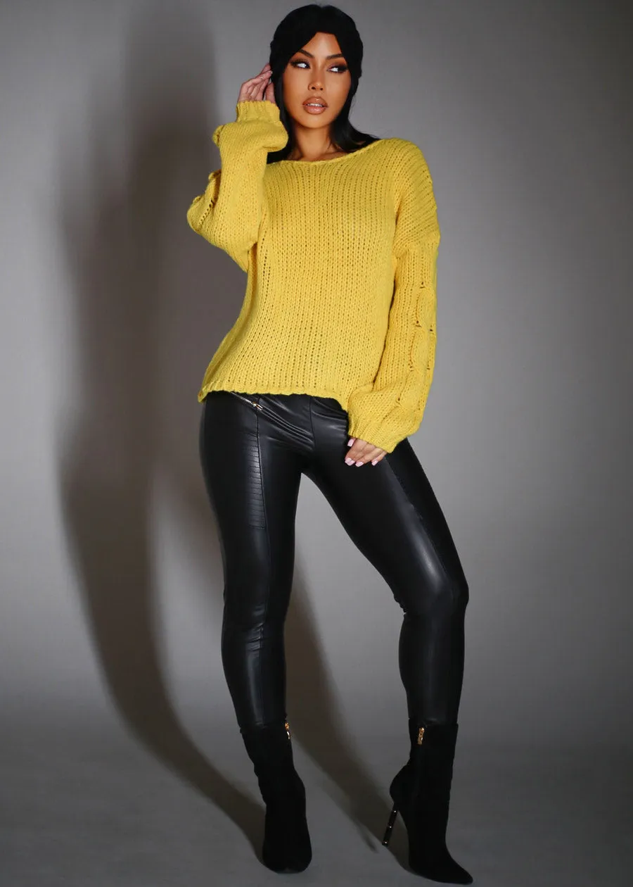 Super High Waist Black Vegan Leather Moto Skinny Pants sold by Moda product image thumbnail 2